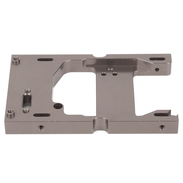 For WPL System 1:16 RC Bil Metall Styring Motor Servo Fikseringsbase Brakettitanium