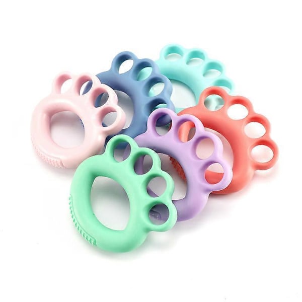 Rosa 10 lb Set med 2 Handtränare Silikongreppbollar för att Stärka Fingrar och Underarmar, Lindra Stress