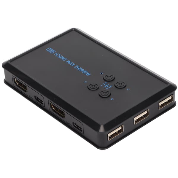 KVM-switch High Definition Multimedia Interface 2.0 4K Høj Kompatibilitet Nem Installation Konverter
