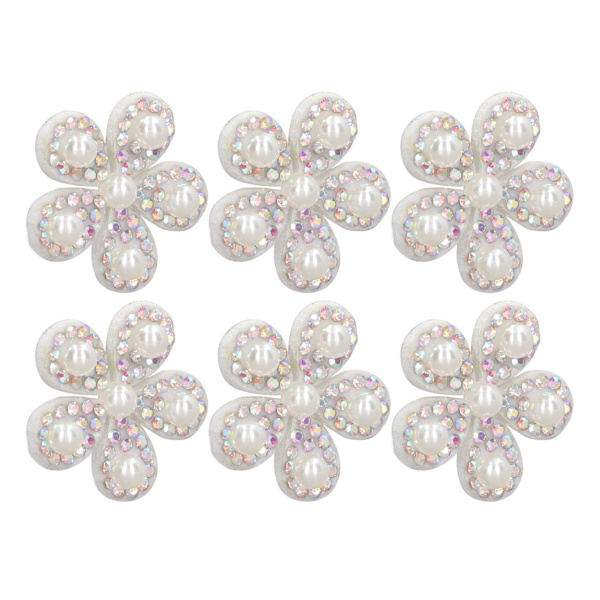 50 st Rhinestone Blomster Patchar DIY Fashionabla Vackra Sy På Patchar för Ryggsäckar Kragar Kläder