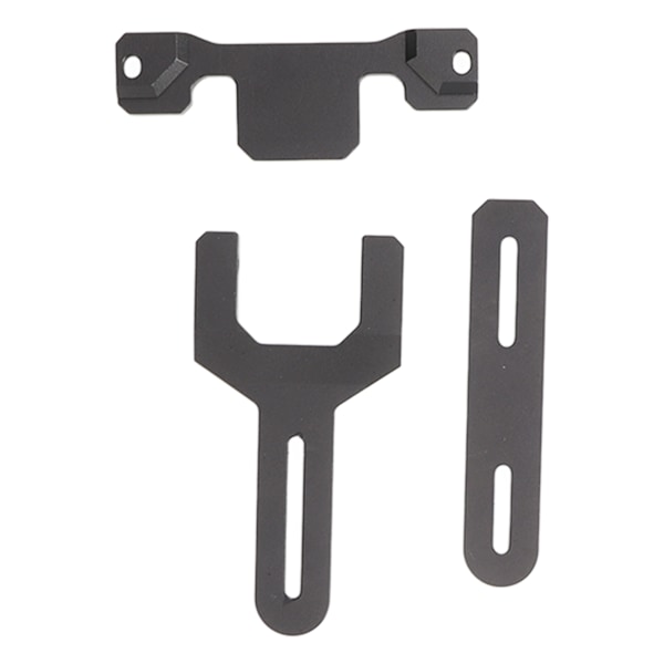 RC-skalstödshållare i aluminiumlegering CNC-bearbetningsfäste stativ RC-bilreparationstillbehör för YK 4082 svart