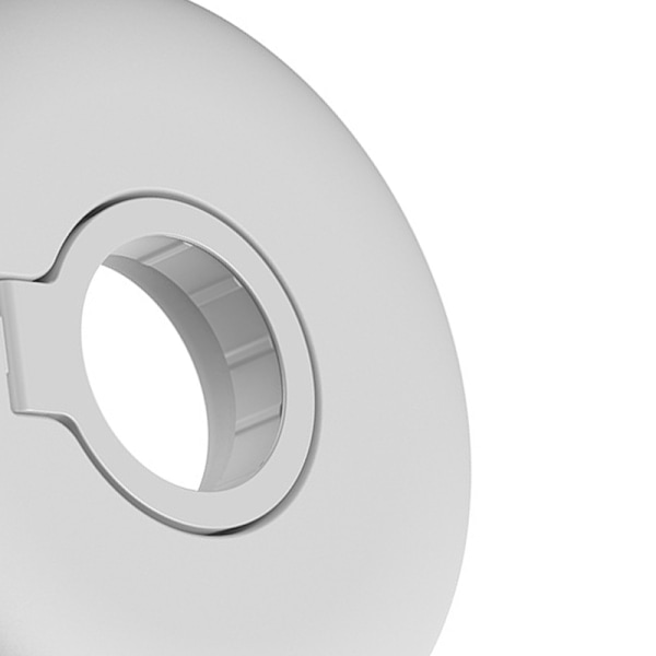 2-i-1 ur-ladestation bærbar kabelopbevaring multifunktionel kabelopruller til IWatch hvid