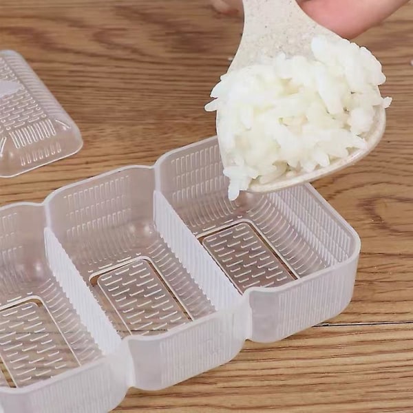 Japani Nigiri Sushi mold riisipallon telineeseen tarttumaton Press Bento -työkalu