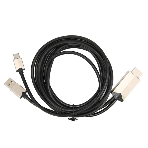 Type C til HD Multimedia Interface Kabel 4K ved 30Hz Ultra HD USB-drevet til Macbook 12/13 tommer/PRO