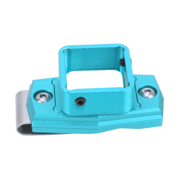 Stærk magnetisk adsorption billardkridtboks og kridtclips sæt billardtilbehør blå
