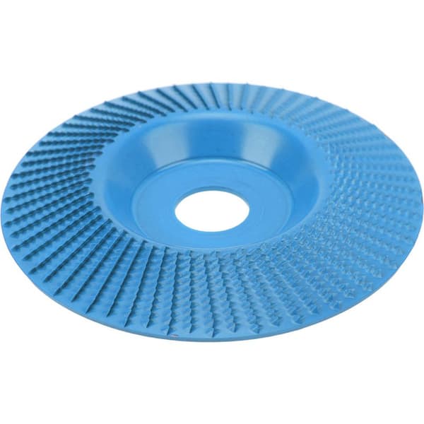 Slitasjebestandig wolframkarbid slipeskive, 125 mm, for trebearbeiding, blå