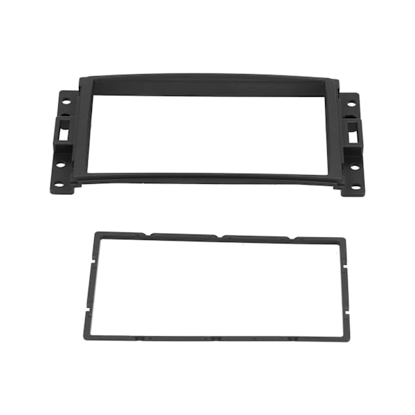 2-DIN bilstereo radiofascia dashpanel trim erstatning for Chevrolet Corvette 2005-2010