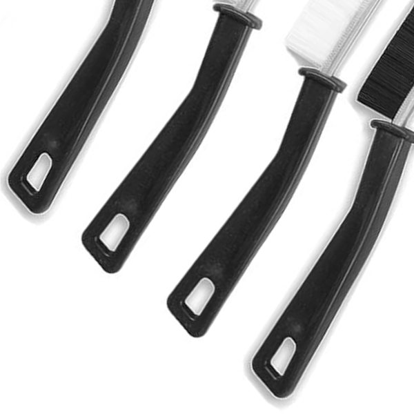 4 stk. Fugenbürste Multifunksjonell Ergonomisk Pålitelig Fugebørste for Bad Hjem