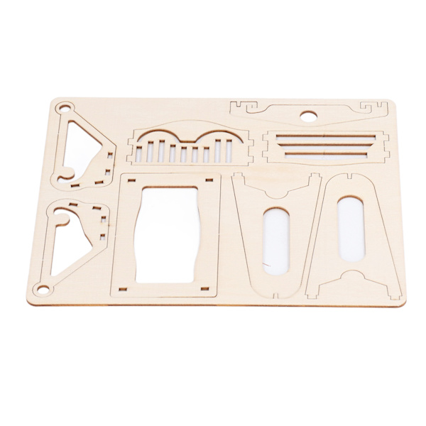 Puinen palapeli keinu lelu hauska opettavainen 3D DIY puinen askartelusetti pojille tytöille aikuisille lapsille