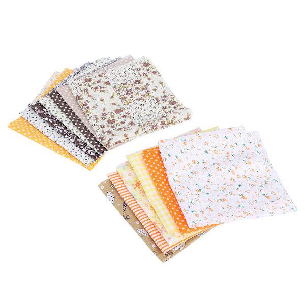 25x25cm 14 stk. Smukke unikke bomuldsstof trykt DIY syning bomuldsstof materiale