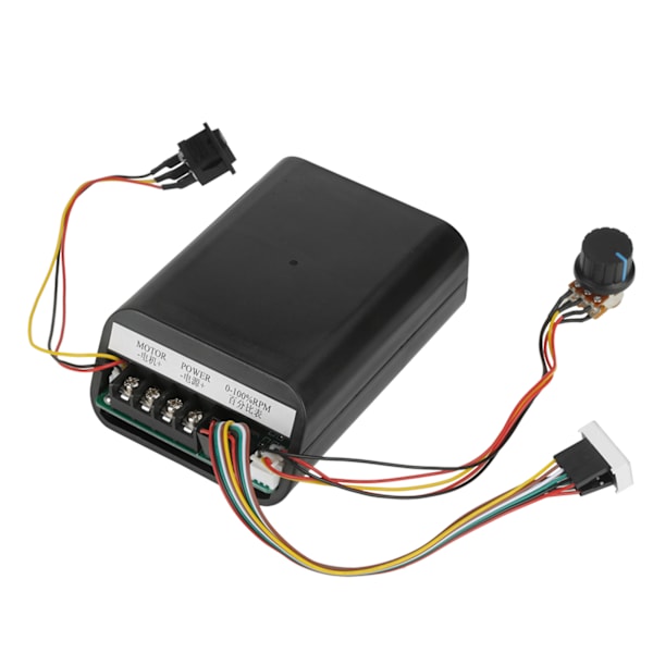 DC 10-55V 40A Digital Display DC Motor Hastighetskontroll CW CCW Reversibel Bryter