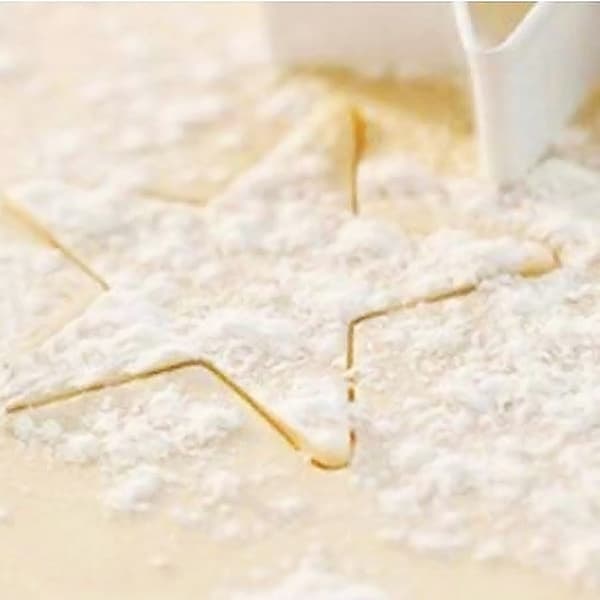 24 stk. kutterform i rustfritt stål DIY stjerne hjerte blomst rund form kjeksformer fondant leirekutter