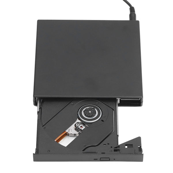 Eksternt CD DVD-drev USB-port Slankt bærbart optisk drev til bærbar computer Bærbar CD-brænder til Win til OS til Linux