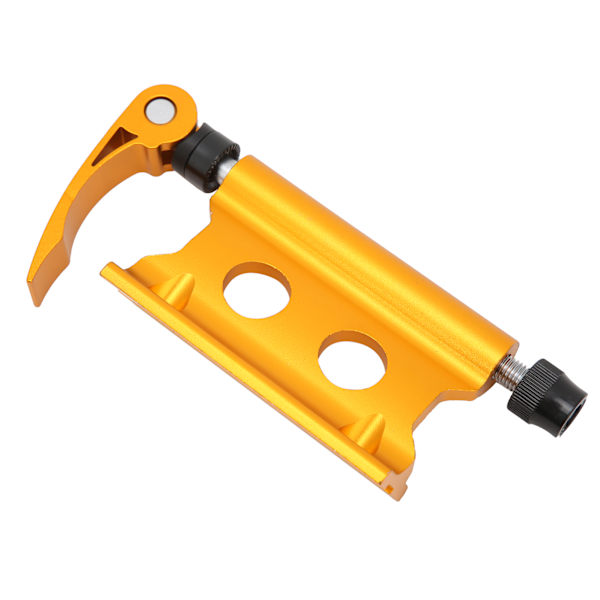 Sykkelgaffelfeste Quick Release Sykkelblokk Forgaffel Fixed Clip Bagasjeholder RackYellow