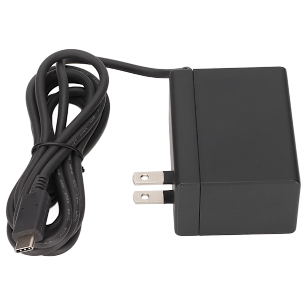 Bærbar hurtiglader for Switch-strømadapter, AC-adapter for Switch 100-240V US-plugg