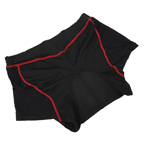 Herre Cykelundertøj Polyester Silikone Elastisk Bælte Sort Blå Pad Stødsikker Hurtigtørrende Polstret Cykelundertøj til Mænd L