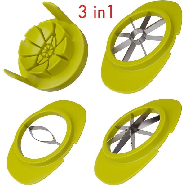 4-i-1 Fruktskrellare, Splitter, Kärnborrare och Kärnborrare - Enkelt Köksredskap