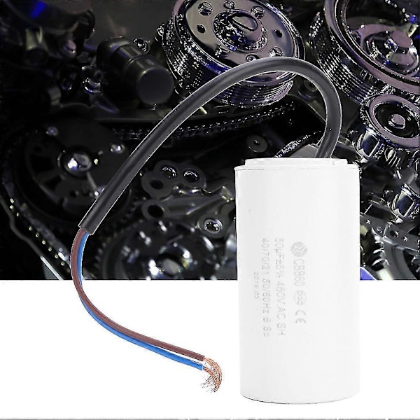 CBB60 Motor Startkondensator 450V 50uF - Høj Kvalitets Ledningskondensator