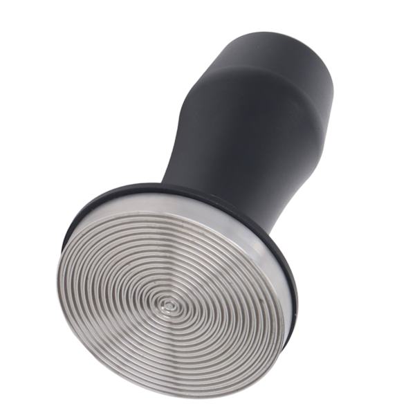 Kaffe Tamper Aluminiumlegering Kalibreret Tamper med Fjederbelastet Rustfrit Stål Base til Cafe Hjem 58 Tråd Bund