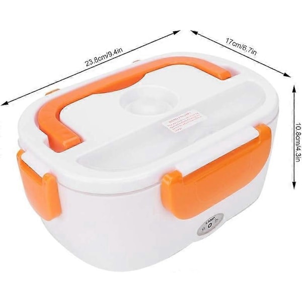 Elektrisk Matboks, 12V Bil Elektrisk Varme Matboks Bento Måltidsvarmer Matbeholder Varmer, Port