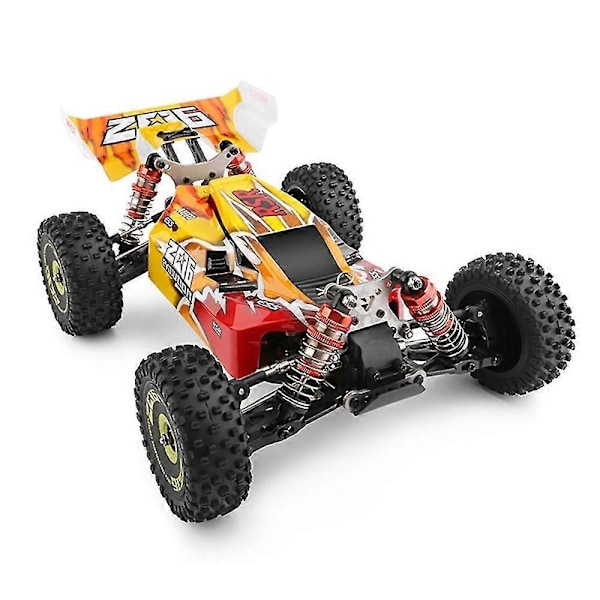 RC Bil Karosseri Skal Halevinge og Hjul Dæk Sæt kompatibelt med Wltoys 144001 144010 1/14 RC Bil Opgraderingsdele S