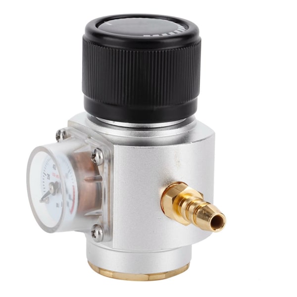 CO2 Mini Gassregulator T21 * 4 Soda Trykkmåler Wire CO2 Lader Kit 0-90 PSI (for Europeisk)