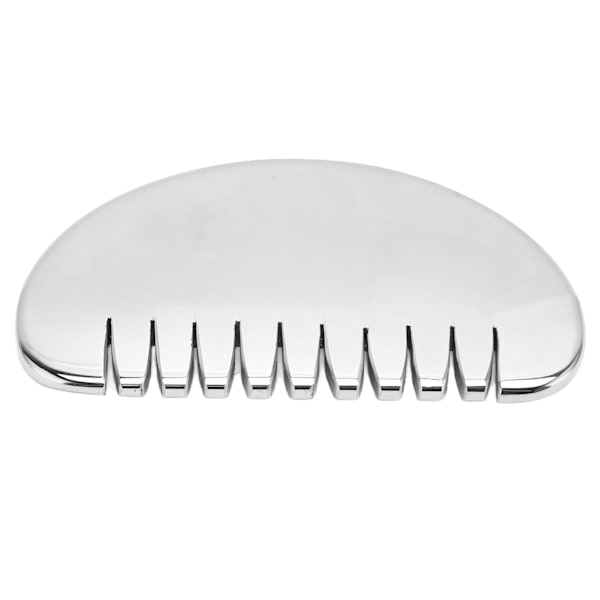 Gua Sha-kam Terahertz-kam Energistone Terahertz Guasha Skrapning Hårbottenkam för huvudmassage Meridianbehandling