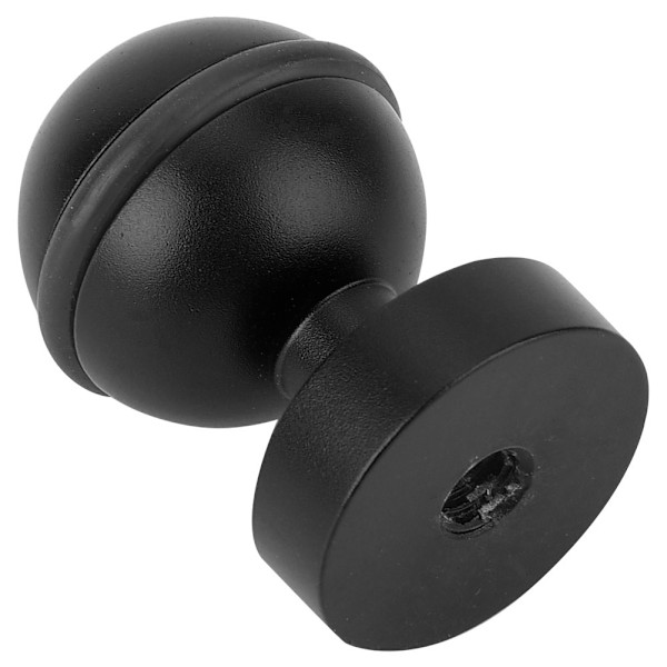 Dykkerlysbrakett Action Kamera Ball Head Base Hot Shoe Mount 1/4 skruehull (svart)