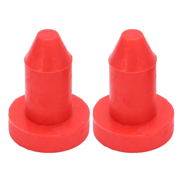 2pcs Kayak Drain Plugs Push in Rubber Drain Stoppers Plugs for Sundolphin Kayak Fishing BoatsRed