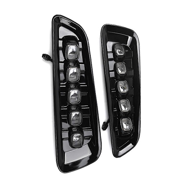 2 kpl DRL LED päiväajovalot