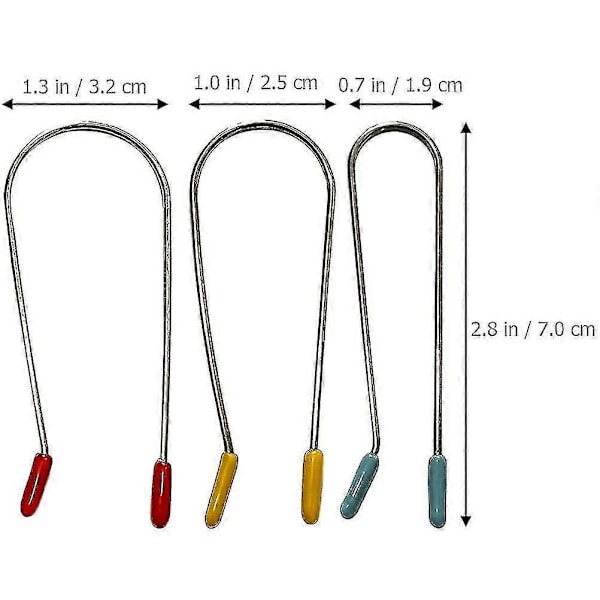 24 st Varma Locktångsklämmor Ersättning Varma Rullklämmor Rullar Fäststift För Hemsalong
