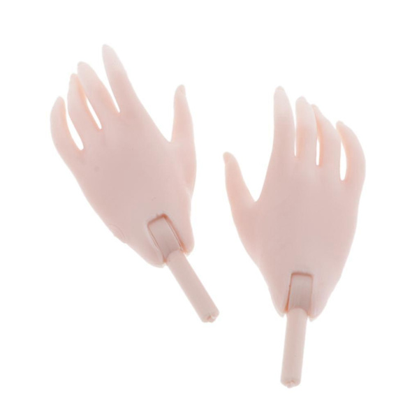 3 x 1/4 BJD Articulerade Händer för BJD Dollfie DOD MSD 43cm Dockor Rosa