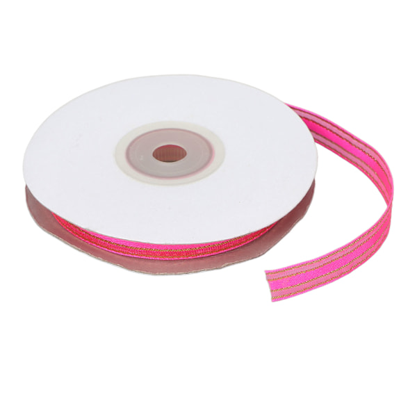 0,9 cm 24 meter satengbånd innpakning bryllupsfest dekorasjon for DIY håndverk hårtilbehør scrapbooking gaveemballasje 14#