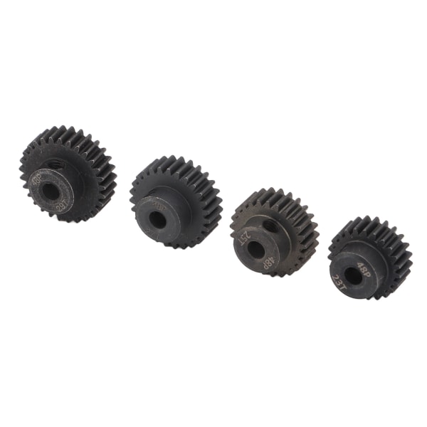 4st RC Motor Pinjong Gear 48P 23T 25T 27T 29T Rostbeständig metall 48P Pinjong Gear Set för 1/10 RC 3.175mm motor
