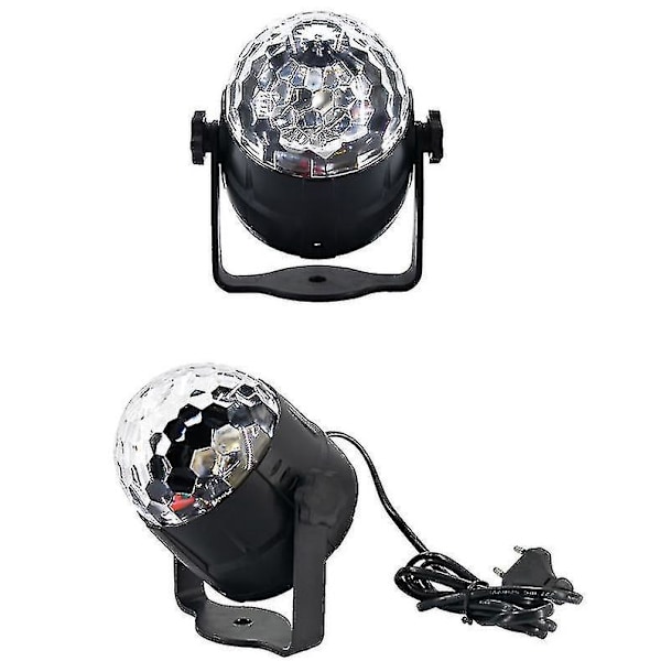 Krystall Disco Magic Ball LED Scene Lys - 15 Fargerike Lys