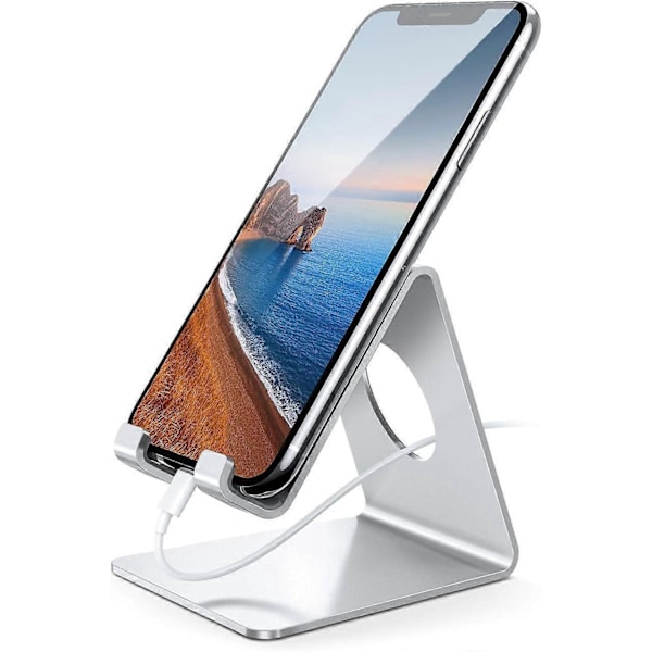 Telefonhållare, Telefon Docka - Dockningsstation för iPhone 12 Mini, 12 Pro Max, 11 Pro, Xs Max Xr X 8 7 6 6S