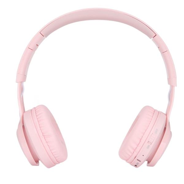 Lasten Bluetooth-kuulokkeet, taitettavat, säädettävät, RGB-väriset, valaistut kuulokkeet mikrofonilla lapsille, opiskeluun, BT06C