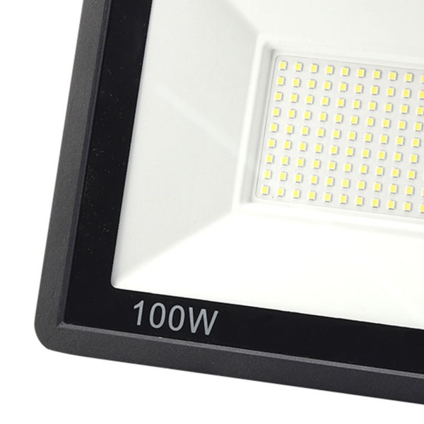 100W LED-strålkastare grafen vattentät superljus säkerhetslampa för utomhus 100‑140V