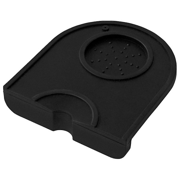 Espresso Kaffe Tamper Måtte Med Portafilterholder Og Tilbehør - Opvaskemaskine Sikker Silikone Kaffe Måtte 14 X 12,5cm
