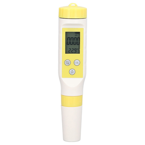 Vattenkvalitetstestare med Bluetooth, hög noggrannhet, pH- och temperaturmätare, penna med bakgrundsbelysning, BLEP3