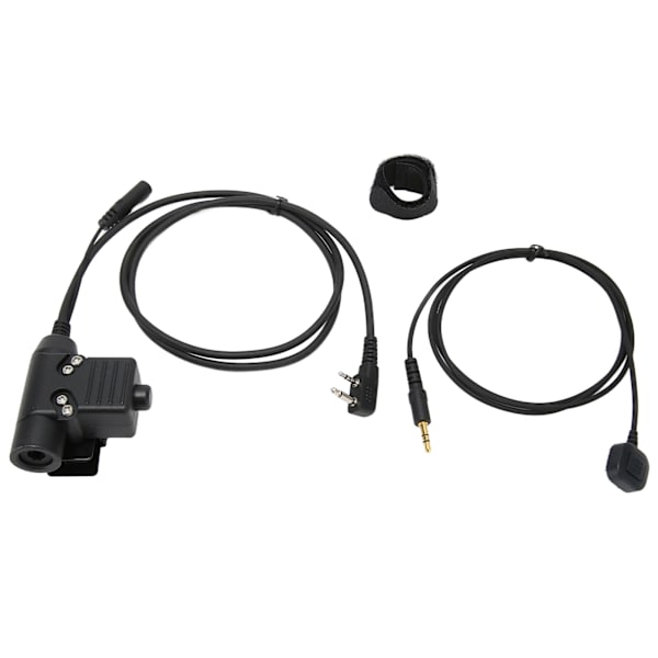 Militær Headset Adapter Clear Voice Bærbar Push to Talk Headset-stik Udskiftning til ICOM V8 V80 V82