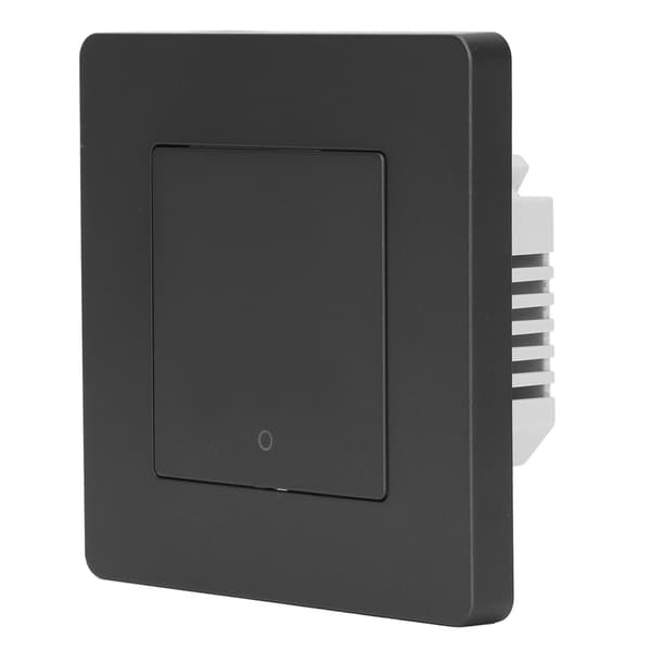 Smart Switch 1-vejs timing-controller scene-switch fjernbetjening AC 100-240V til lysgardin grå