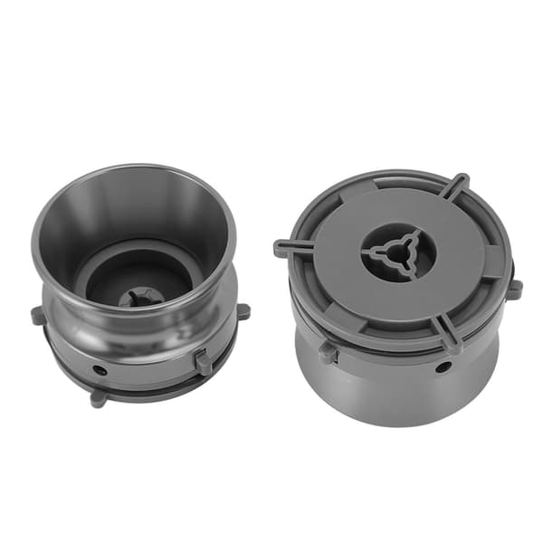 1/4 10 tommer åbner poleret aluminiumslegering universel ilægningsenhed NAB-navadapter til Studer ReVox til Akai til Teac 2 stk grå