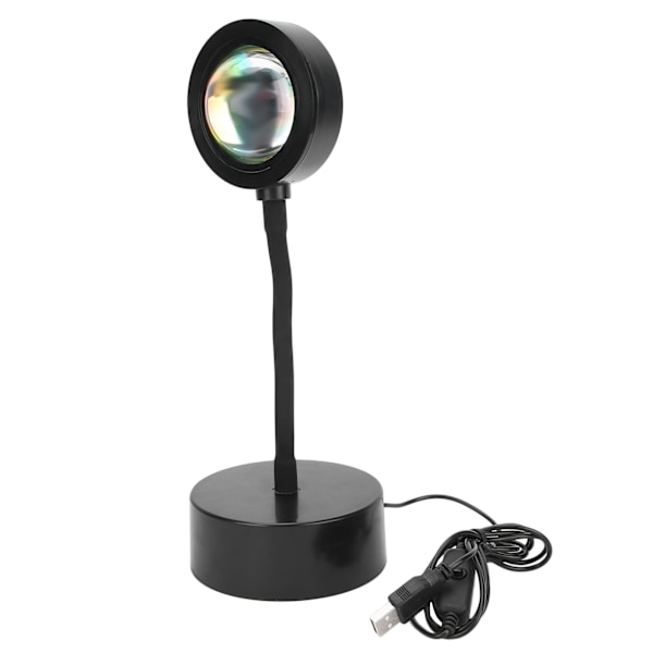 Projektorlampe 180 graders rotasjon justerbar LED-projektorlys for soverom Live Room1#