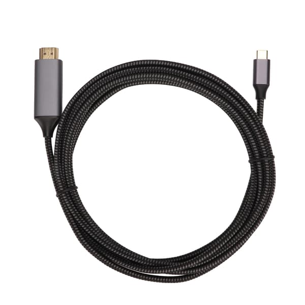 USB C till HD Multimedia Interface-kabel 4K vid 60Hz Typ C till HD Multimedia Interface-adapter för Galaxy S22 för XPS 2m/6.6ft