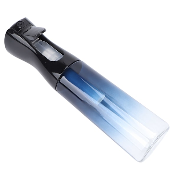 Sprayflaska återanvändbar gradient blå kontinuerlig sprayer för hårstyling rengöring trädgård hudvård 300ML