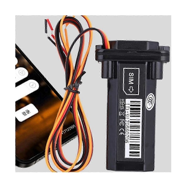 4G Mini Tracker Vattentät Inbyggt Batteri GPS kompatibel med Bil Fordon GPS-enhet Motorcykel med Online Spårningsprogramvara (B)