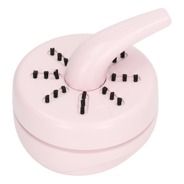 Pink bærbar mini håndholdt skrivebordsstøvsuger USB-opladning kontortastaturrenser