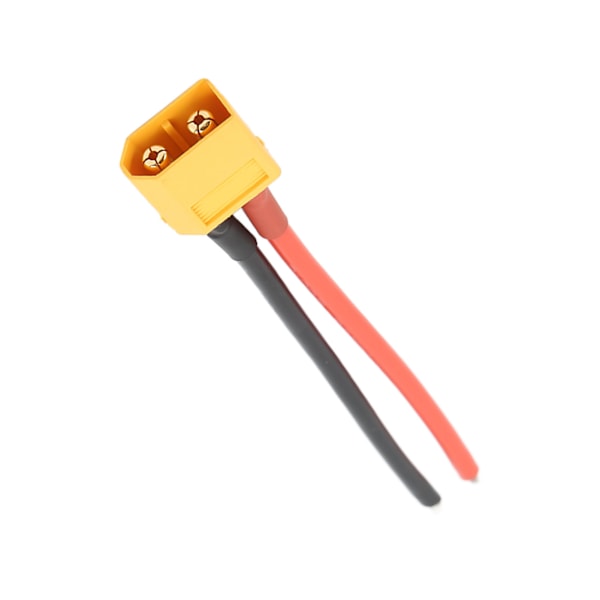 112mm XT60 hane-kontakt XT60 batteri hane-kontakt med 14 AWG silikontråd