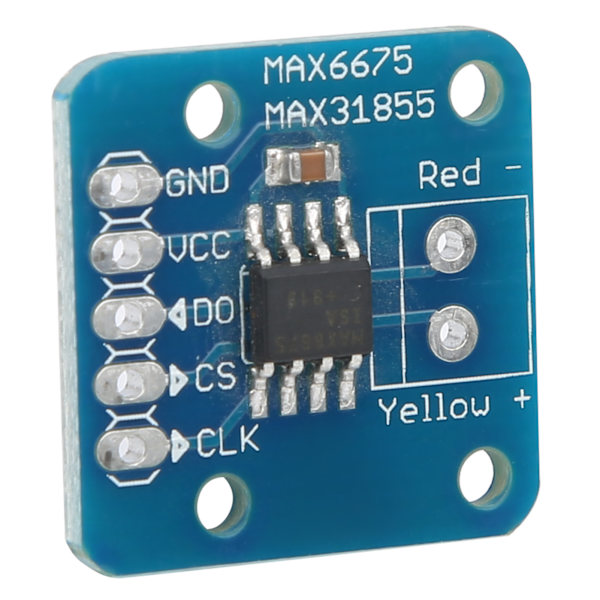 MAX6675 Temperatursensor K Typ Termoelement Modul DIY Sensormodul 3-5V DC -200°C~+1350°C